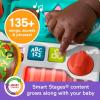 Fisher-Price Baby Learning Toy Laugh & Learn 4-in-1 Snack Cart Walker with 14 Pieces for Toddler Pretend Play Infants Ages 6+ Months