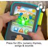 Fisher-Price Baby Learning Toy Laugh & Learn Puppy’s Storytime Reader Pretend Tablet with Music & Lights for Ages 6+ Months