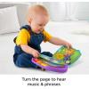 Fisher-Price Baby Learning Toy Laugh & Learn Storybook Rhymes Musical Book with Lights & Sounds for Infants Ages 6+ Months