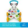 Fisher-Price Baby Push Toy Learn with Me Zebra Walker Musical Learning Activity with Lights & Fine Motor Play for Infants Ages 6+ Months (Amazon Exclusive)(Frustration-Free Packaging)