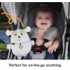 Fisher-Price Baby Toy Calming Vibes Puppy Soother Plush Portable Sound Machine with Vibrations for Newborns 0+ Months