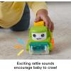 Fisher-Price Baby Toy Poppity Pop Dump Truck Push-Along Vehicle with Fine Motor Activities for Infants Ages 6+ Months(Tractor)