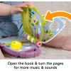 Fisher-Price Baby Toy Purple Monkey Musical Storybook with Lights & Sounds for Infants & Toddlers Ages 6+ Months
