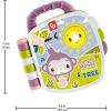 Fisher-Price Baby Toy Purple Monkey Musical Storybook with Lights & Sounds for Infants & Toddlers Ages 6+ Months