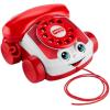 Fisher-Price Baby Toy Red Chatter Telephone, Mattel 80th Anniversary Edition Pull-Along Activity for Infants & Toddlers Ages 1+ Years
