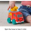 Fisher-Price Baby Toy Rollin’ Tractor Push-Along Vehicle with Fine Motor Activities for Infants Ages 6+ Months(Fire Truck)