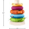 Fisher-Price Baby Toy Sensory Rock-a-Stack, Rings with Fine Motor Activities for Developmental Play for Infants Ages 6+ Months