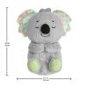 Fisher-Price Baby Toy Soothe ‘n Snuggle Koala Plush Sound Machine with Customizable Music Lights & Breathing Motion for Newborns 0+ Months(Koala Soother)