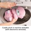 Fisher-Price Baby Toy Soothe ‘n Snuggle Otter, Pink Plush Portable Sound Machine with Breathing Motion & Lights for Newborns Ages 0+ Months
