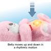Fisher-Price Baby Toy Soothe ‘n Snuggle Otter, Pink Plush Portable Sound Machine with Breathing Motion & Lights for Newborns Ages 0+ Months