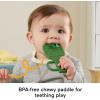 Fisher-Price Baby Toys Mini Me Moments Let’s Play Pickleball Set, 3 Sports-Themed Sensory Activities for Newborns Ages 3+ Months