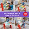 Fisher-Price Baby & Toddler Toy Laugh & Learn 4-in-1 Activity Table & Art Easel with Educational Music & Lights for Kids Ages 6+ Months