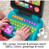 Fisher-Price Baby & Toddler Toy Laugh & Learn Let’s Connect Laptop Pretend Computer with Smart Stages for Infants Ages 6+ Months​