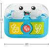 Fisher-Price Baby & Toddler Toy Laugh & Learn Play Along Ear Buds with Music Lights & Fine Motor Activities for Infants Ages 6+ Months