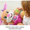 Fisher-Price Baby & Toddler Toy Laugh & Learn Smart Stages Sis Musical Plush with Lights & Phrases for Infants Ages 6+ Months