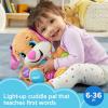 Fisher-Price Baby & Toddler Toy Laugh & Learn Smart Stages Sis Musical Plush with Lights & Phrases for Infants Ages 6+ Months