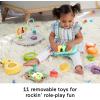 ​Fisher-Price Baby to Toddler Toy 3-in-1 Hit Wonder Activity Center & Play Table with Music Lights & Developmental Activities(Multicolor)