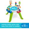 Fisher-Price Baby to Toddler Toy 3-in-1 Spin & Sort Activity Center and Play Table with 10+ Activities, Happy Dots(Activity Center)