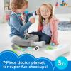 Fisher-Price Doctor Playset Medical Kit 7-Piece Toy for Dress Up and Preschool Pretend Play Ages 3+ Years(Medical Kit)