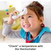 Fisher-Price Doctor Playset Medical Kit 7-Piece Toy for Dress Up and Preschool Pretend Play Ages 3+ Years(Medical Kit)