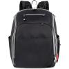 Fisher-Price Fastfinder 3 Piece Set Diaper Bag Backpack for Moms & Dads with Changing Pad and Wipes Pocket