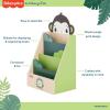 Fisher-Price Fauna Collection Go Bananas Bookcase by Dream On Me, Jungle Print, Easy to Assemble