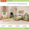 Fisher-Price Fauna Collection Go Bananas Bookcase by Dream On Me, Jungle Print, Easy to Assemble