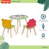 Fisher-Price Fauna Collection Pride Rock Table Chair Set by Dream On Me, Jungle Print, Easy to Assemble, Crafted from Durable New Zealand Pinewood