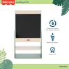 Fisher-Price Fauna Collection Wild Wonder Artist Center by Dream On Me, Jungle Print, Built-in Blackboard, Crafted with Durable Pinewood