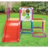 Fisher-Price Jungle Gym Play Structure with Slide for Kids with Bean Bag Toss Game – Indoor Outdoor Active Play