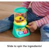 Fisher-Price Laugh & Learn Baby & Toddler Toy Counting & Colors Smoothie Maker Pretend Blender with Music & Lights for Ages 9+ Months(zzzz-s)