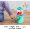 Fisher-Price Laugh & Learn Baby & Toddler Toy Counting & Colors Smoothie Maker Pretend Blender with Music & Lights for Ages 9+ Months(zzzz-s)