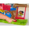 Fisher-Price Little People Toddler Musical Toy Swing & Share Treehouse Playset with 3 Figures for Pretend Play Ages 1+ Years (Amazon Exclusive)