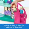 Fisher-Price Little People Toddler Toy Disney Frozen Arendelle Castle Playset with Lights Sounds Anna & Elsa Figures for Pretend Play Ages 18+ Months (Amazon Exclusive)