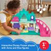 Fisher-Price Little People Toddler Toy Disney Frozen Arendelle Castle Playset with Lights Sounds Anna & Elsa Figures for Pretend Play Ages 18+ Months (Amazon Exclusive)