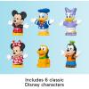 Fisher-Price Little People Toddler Toy Disney Mickey Mouse & Friends 6-Piece Figure Set for Preschool Pretend Play Kids Ages 18+ Months