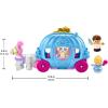 Fisher-Price Little People Toddler Toy Disney Princess Cinderella’s Dancing Carriage Playset with Figures for Pretend Play Ages 18+ Months​