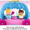 Fisher-Price Little People Toddler Toy Disney Princess Cinderella’s Dancing Carriage Playset with Figures for Pretend Play Ages 18+ Months​
