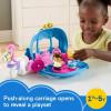 Fisher-Price Little People Toddler Toy Disney Princess Cinderella’s Dancing Carriage Playset with Figures for Pretend Play Ages 18+ Months​