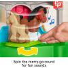 Fisher-Price Little People Toddler Toy Friendly Horses Stable Playset with Sounds, Figures & Accessories for Kids Ages 1+ Years(Little People Stable)