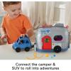 Fisher-Price Little People Toddler Toy Light-Up Learning Camper Playset with Smart Stages for Pretend Play Kids Ages 1+ Years​(Camper)