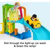 Fisher-Price Little People Toddler Toy Light-Up Learning Garage Playset with Smart Stages, Car & Ramp for Pretend Play Kids Ages 1+ Years(Simplified Packaging)