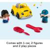 Fisher-Price Little People Toddler Toy Light-Up Learning Garage Playset with Smart Stages, Car & Ramp for Pretend Play Kids Ages 1+ Years(Simplified Packaging)