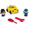 Fisher-Price Little People Toddler Toy Light-Up Learning Garage Playset with Smart Stages, Car & Ramp for Pretend Play Kids Ages 1+ Years(Standard Packaging)