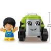 ​Fisher-Price Little People Toddler Toy Tractor and Farmer Character Figure for Preschool Pretend Play Kids Ages 1+ Years(4.9173 inches)