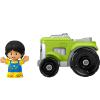 ​Fisher-Price Little People Toddler Toy Tractor and Farmer Character Figure for Preschool Pretend Play Kids Ages 1+ Years(4.9173 inches)