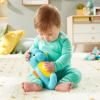 Fisher-Price Musical Baby Toy, Soothe & Glow Seahorse, Pink Plush Sound Machine with Lights & Volume Control for Newborns(Blue Easy-to-Open Packaging)