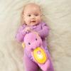 Fisher-Price Musical Baby Toy, Soothe & Glow Seahorse, Pink Plush Sound Machine with Lights & Volume Control for Newborns(Pink Easy-to-Open Packaging)