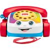 Fisher-Price Toddler Pull Toy Chatter Telephone Pretend Phone with Rotary Dial and Wheels for Walking Play Ages 1+ years