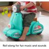 Fisher-Price Toddler Ride-On Toy Laugh & Learn Smart Stages Cruise Along Scooter with Lights Music & Learning for Infants Ages 1+ Years (Amazon Exclusive)(Multicolor)
